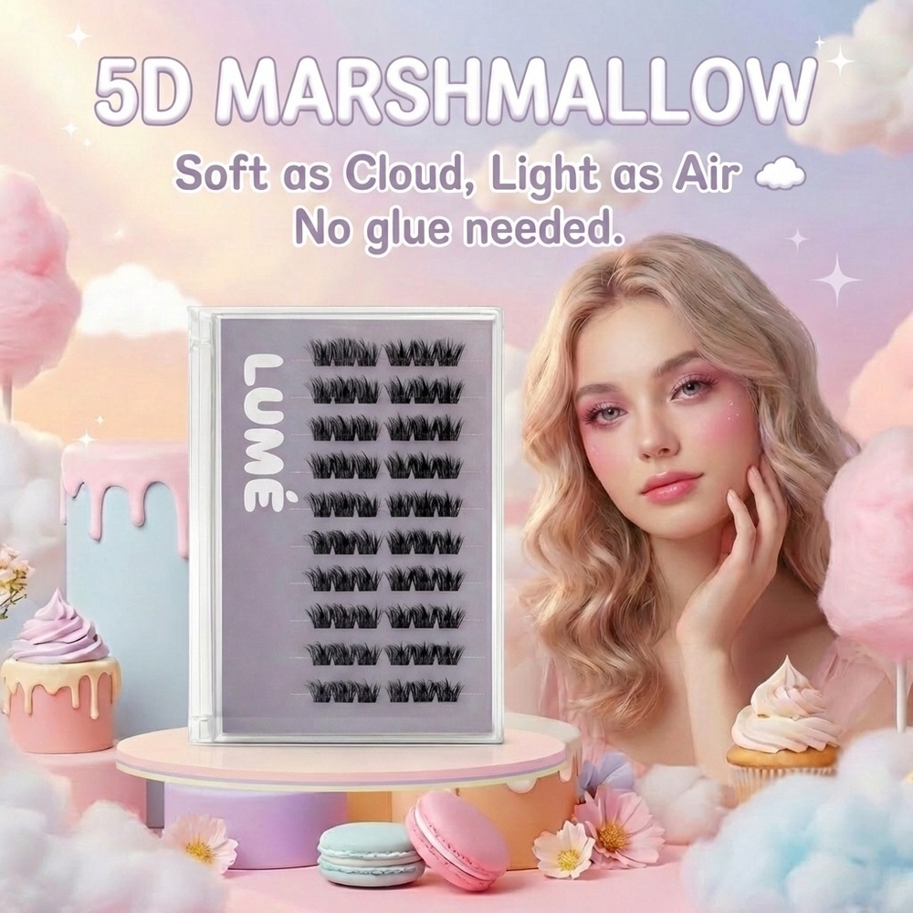 5D Marshmallow no glue Eyelashes